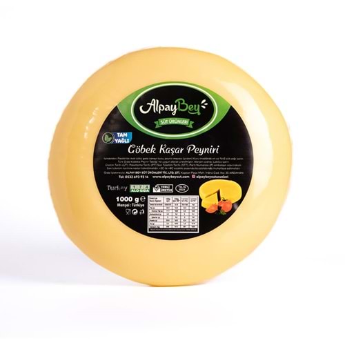 GÖBEK KAŞAR PEYNİRİ 1KG
